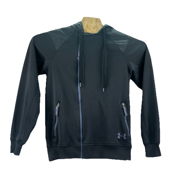 Under Armour MTN Quarantine Black Jacket UA Storm Snowboard Windproof  S - Picture 1 of 16